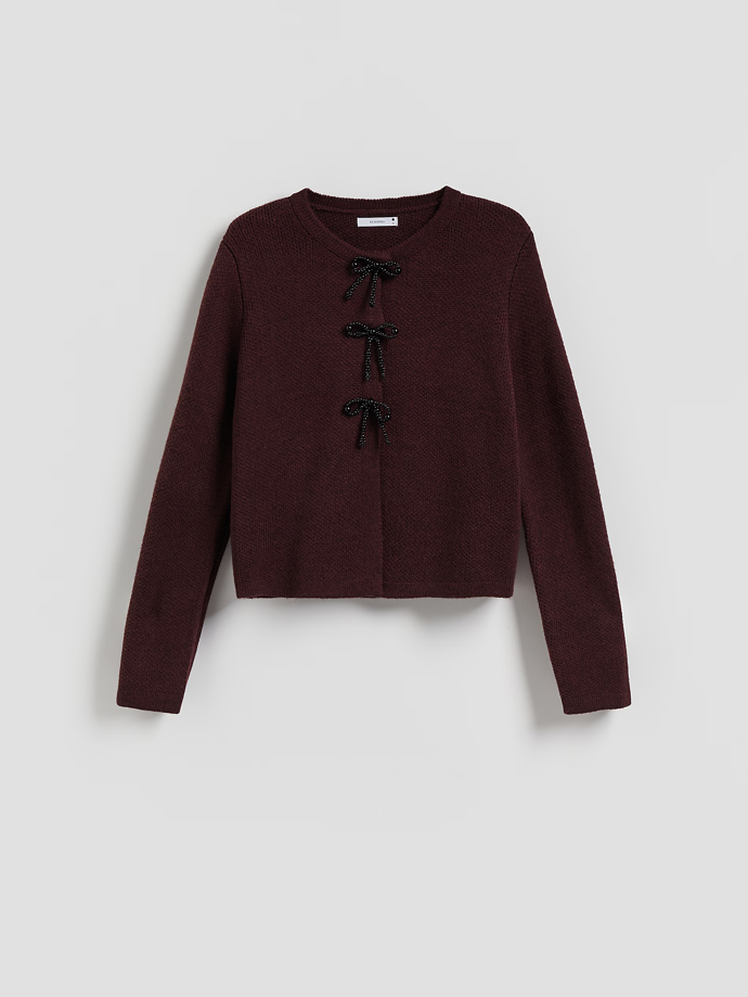 Kardigan s mašličkami, Reserved, 899 Kč