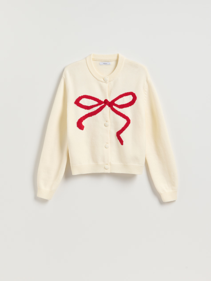 Kardigan s mašlí, Reserved, 699 Kč