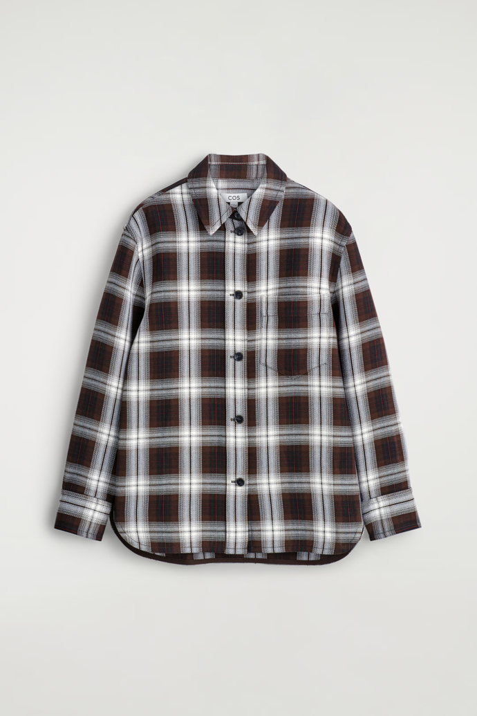 Kostkovaná košile, COS, 4200 Kč