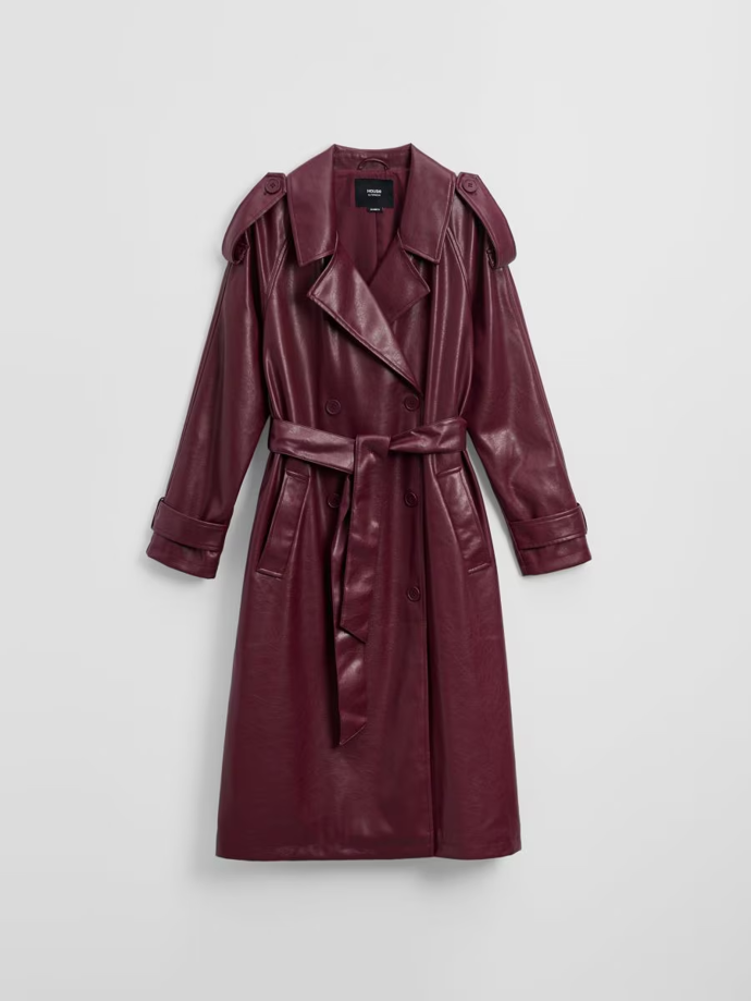 Kabát s vázáním v pase, House, 1499 Kč