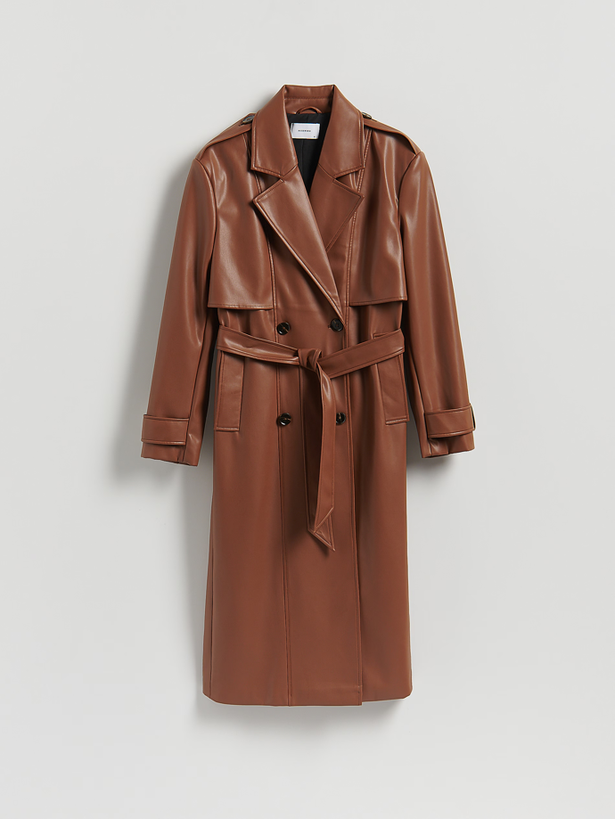 Trenčkot z imitace kůže, Reserved,
2399 Kč