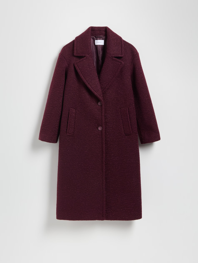 Kabát z buklé příze, Reserved, 1799 Kč