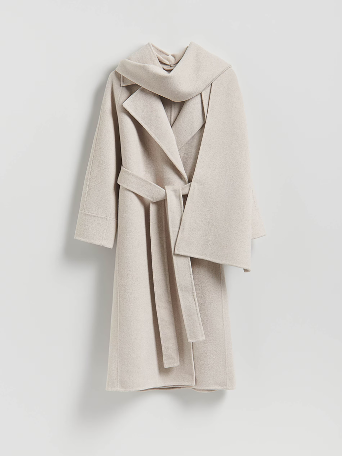 Kabát s odepínacím šátkem, Reserved, 3999 Kč