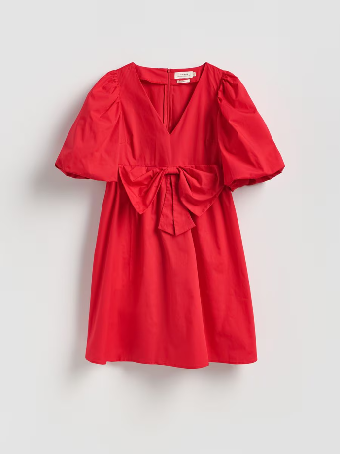 Šaty s mašlí, Reserved, 1199 Kč