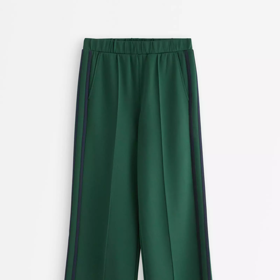 Široké kalhoty z žerzeje, Lindex, 999 Kč