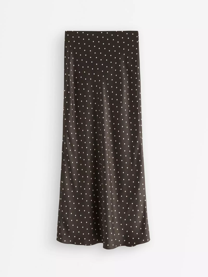 Saténová dlouhá sukně, Lindex,
999 Kč