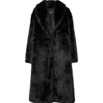 Dlouhý kabát z umělé kožešiny, Stradivarius, 2299 Kč