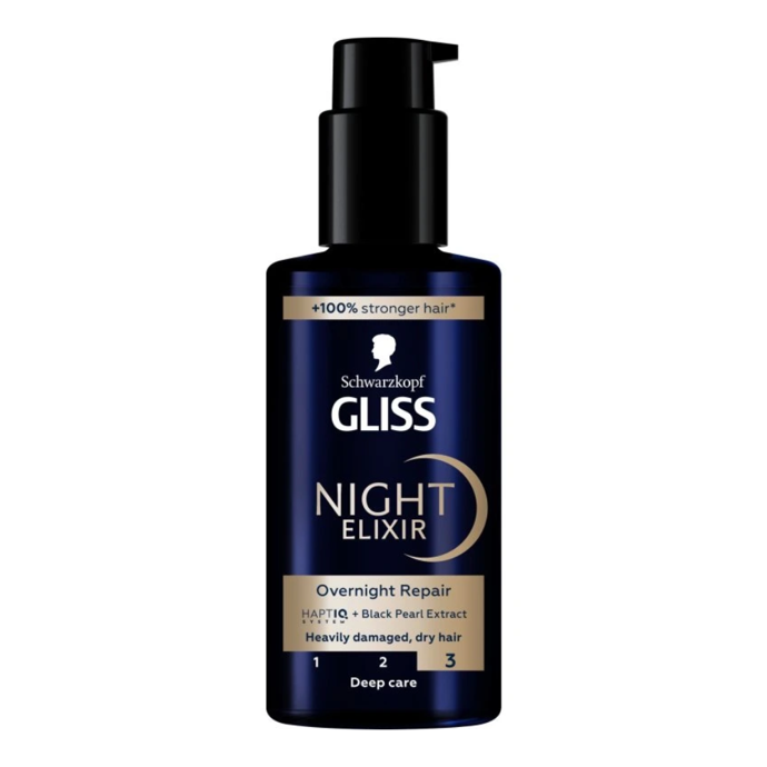 Noční péče na normální až suché vlasy, Schwarzkopf Gliss, 179,90 Kč