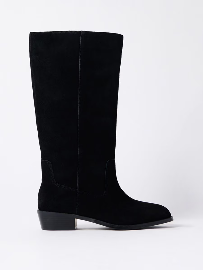 Kožené kozačky po kolena, Mohito, 2199 Kč