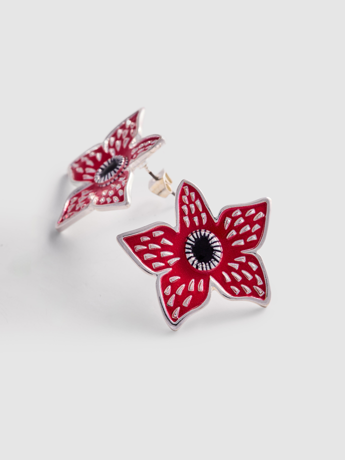 Peckové náušnice - Demogorgon, Primark, 130 Kč