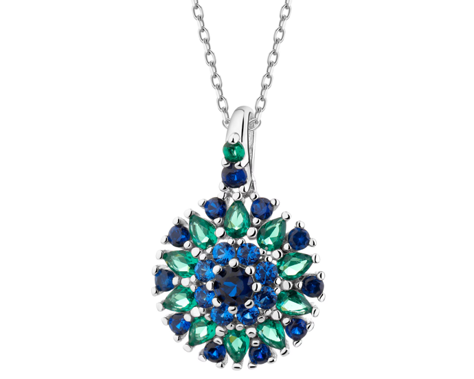 Stříbrný přívěsek se zirkony, Apart, 1090 Kč