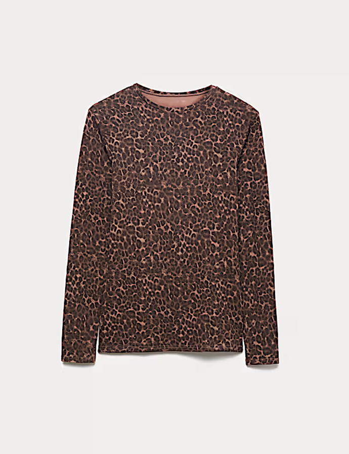 Termo top s potiskem a dlouhým rukávem, Marks&Spencer, 599 Kč