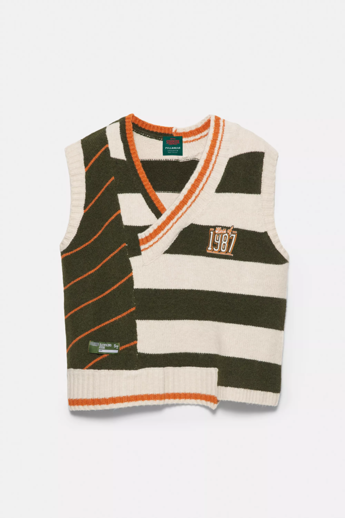 Pletená vesta, Pull&Bear, 1199 Kč