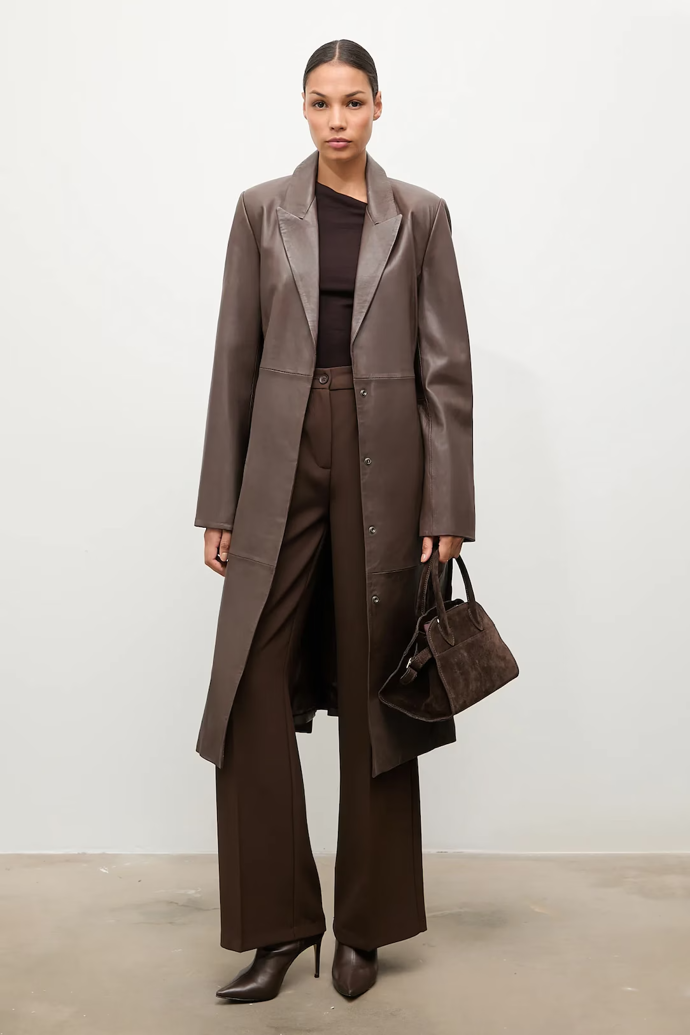 Kožený kabát, Answear.LAB, 8799 Kč