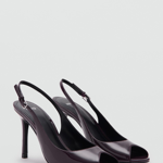 Lakované lodičky na podpatku s otevřenou špičkou, Mango,
999 Kč