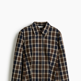 Přiléhavá keprová košile, H&M, 859 Kč