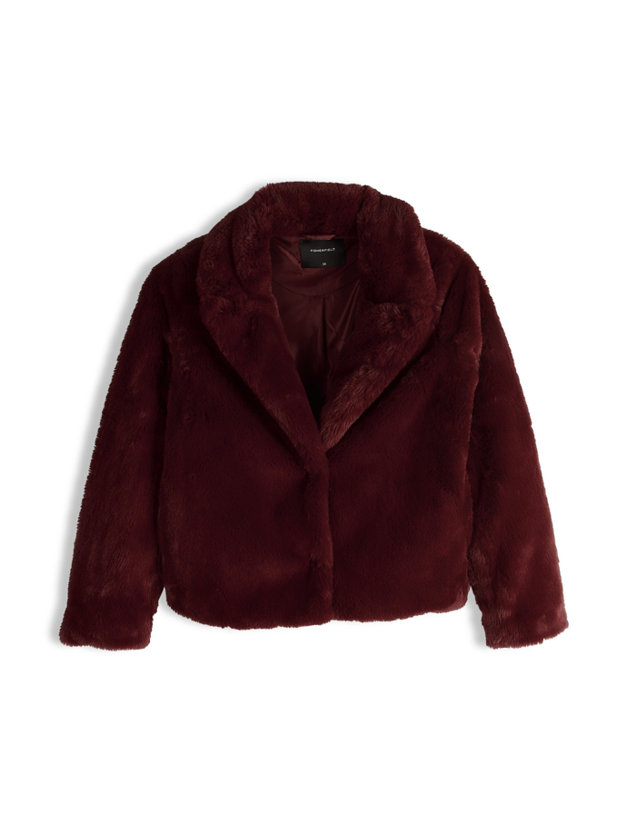 Zkrácený kabát z imitace kožešiny, GATE, 698 Kč