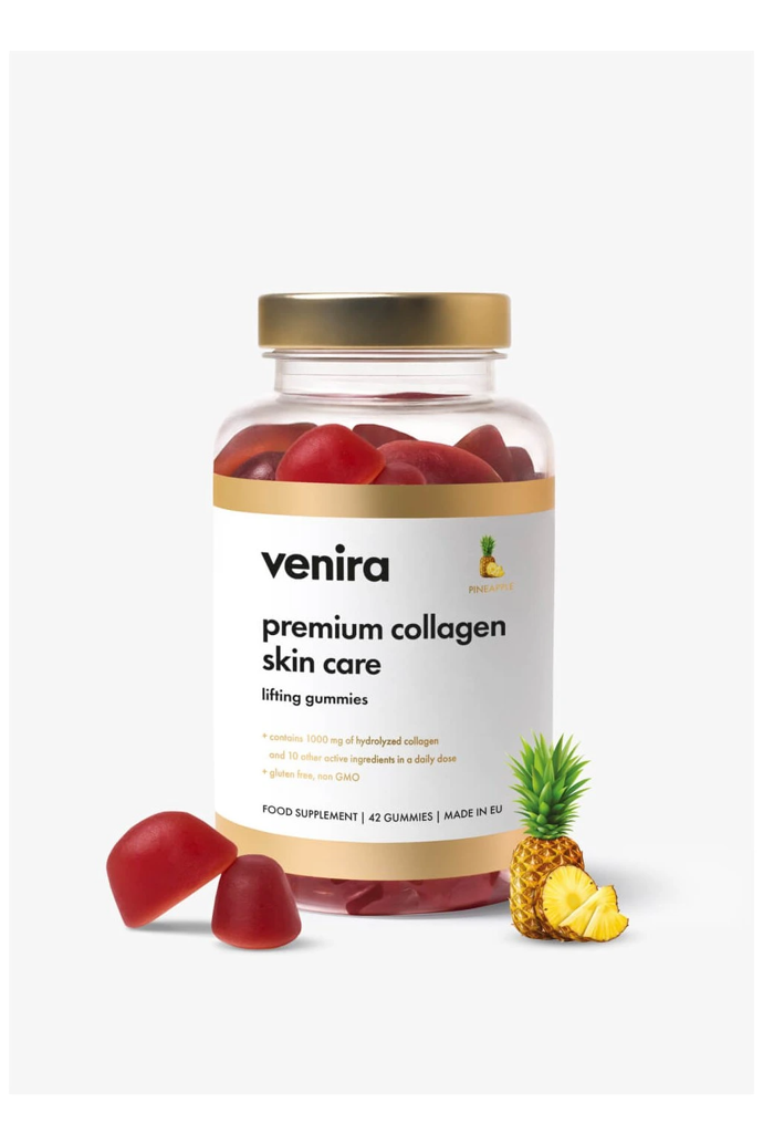 Gumový doplněk stravy s kolagenem, Venira, 649 Kč