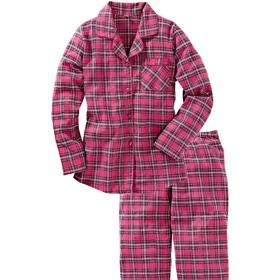 Tkané flanelové pyžamo, Bonprix, 779 Kč