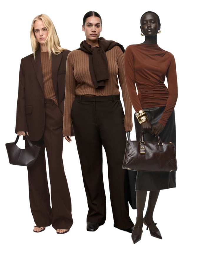 K tomuto základu je vhodné přidat zemité barvy, které se budou se zbytkem dobře kombinovat. 