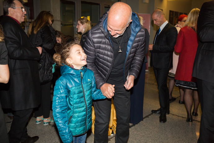 Ondřej Soukup dceru vždy pyšně vedl za ruku. 