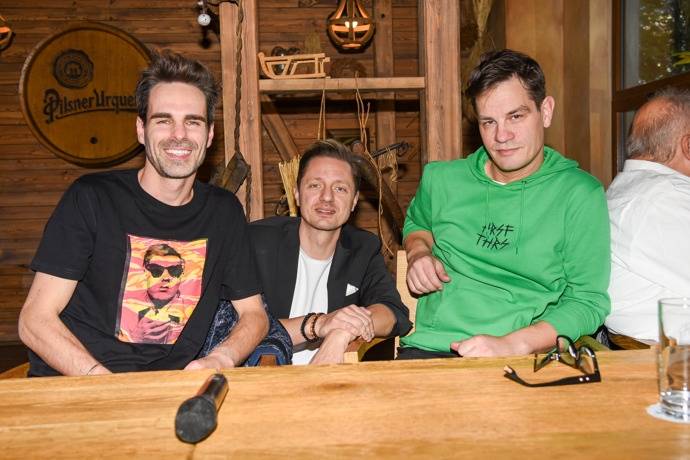 Lukáš Bundil, Ondřej Ruml a David Kraus. 