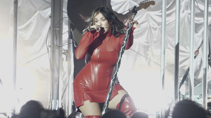 Ewa Farna měla koncert v obchodním domě Westfield Černý most.