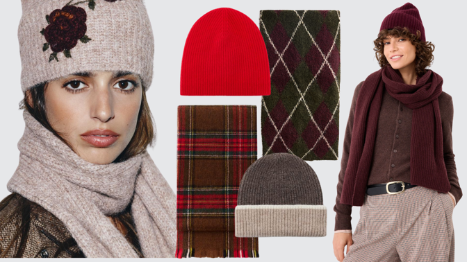 Buďte i v mrazu za dámu: Našli jsme 33 nejkrásnějších čepic a šál pro letošní zimu
