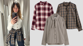 Na lovu v obchodech: Módní redaktorka Lifee našla nejkrásnější kostkované košile od 300 Kč
