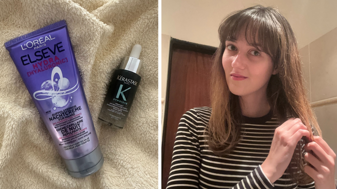 Redaktorka Lifee otestovala noční péči pro krásnější vlasy: Krém a sérum zmírnily problémy s konečky i masnou pokožkou hlavy