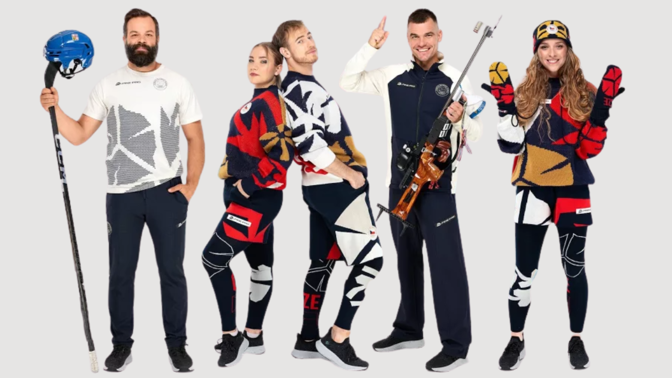 Na olympiádu do Milána pojedou čeští sportovci v pestré kolekci: Nechybí ani legendární Raškovka