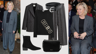 Kostýmek hodný první dámy: Eva Pavlová vykročila v trendu sezony a perfektně sladila i doplňky