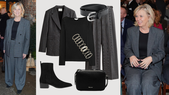 Kostýmek hodný první dámy: Eva Pavlová vykročila v trendu sezony a perfektně sladila i doplňky