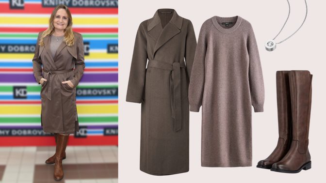 Barevná harmonie podle Reginy Řandové pro ženy 50+: K dokonalému podzimnímu outfitu stačily jen tři věci