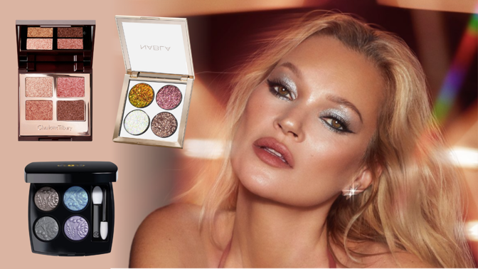 14 nejkrásnějších paletek se třpytivými očními stíny a praktické tipy vizážistky, jak s nimi pracovat