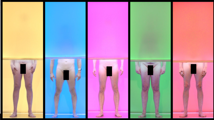 Valerie si vybírá z pěti nahých mužů.