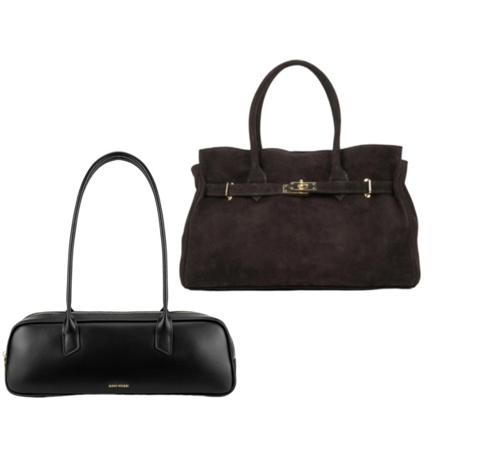 Pak jsou tu doplňky jako kabelka, čepice, rukavice, sluneční brýle a šála. 