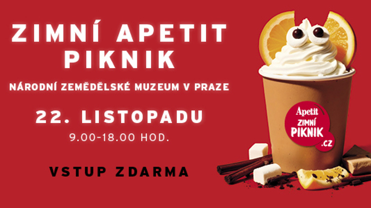 Zažijte Zimní Apetit piknik jako VIP. Skvělé chutě, vánoční nálada a soutěže o skvělé ceny Zažijte Zimní Apetit piknik jako VIP. Skvělé chutě, vánoční nálada a soutěže o skvělé ceny