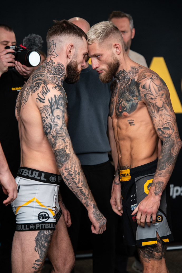 Radek Roušal před Oktagonem 79. 