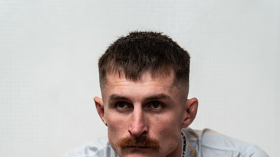 FOTO: Andrej Kalašnik před vážením.