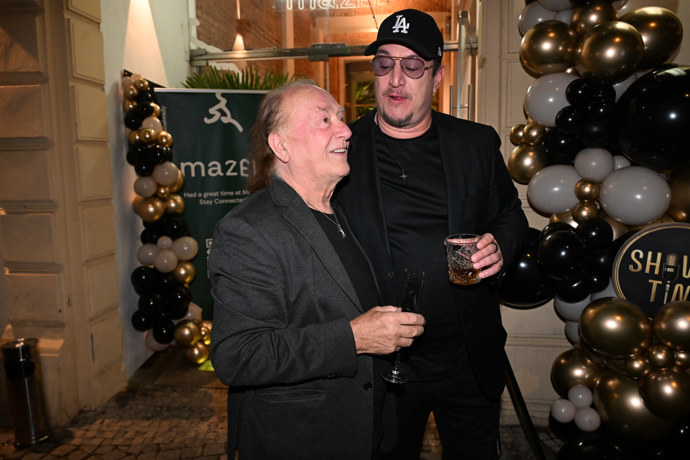 Dvojice se skvěle bavila.