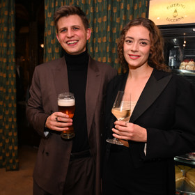 Gabriela Marcinková na premiéře.