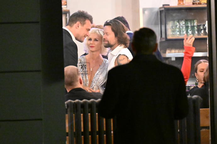 Richard Krajčo s manželkou Karin Krajčo Babinskou na afterparty.