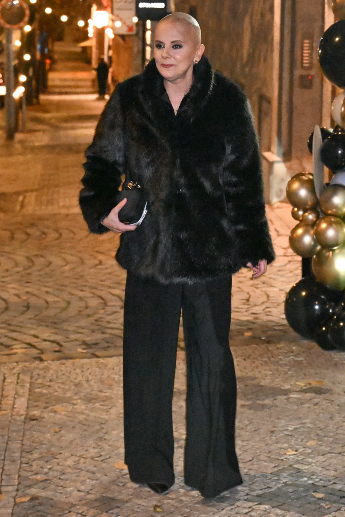 Laďka Něrgešová na party ShowTime. 