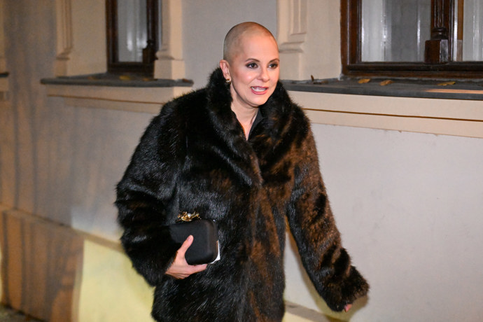 Laďka Něrgešová se ukázala s oholenou hlavou.