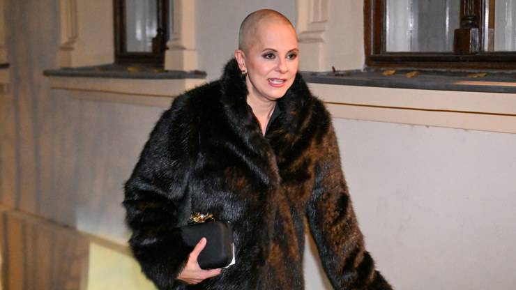 Laďka Něrgešová se ukázala s oholenou hlavou.