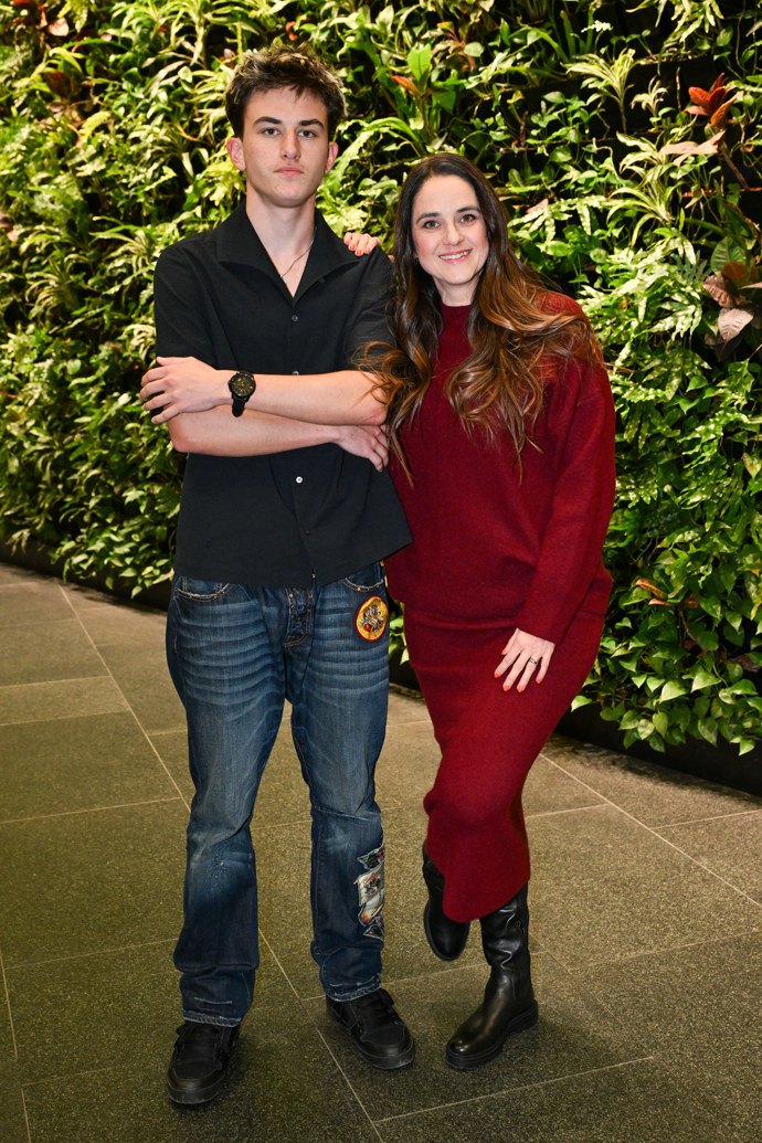 Libuše Vojtková se synem Matyášem.