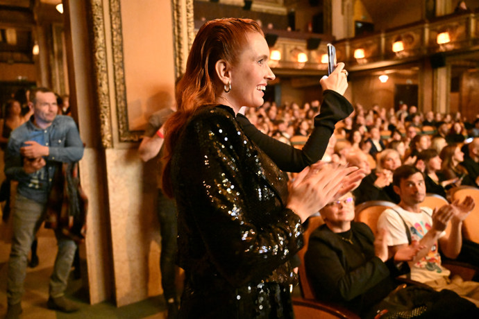 Nadšená Denisa Nesvačilová.