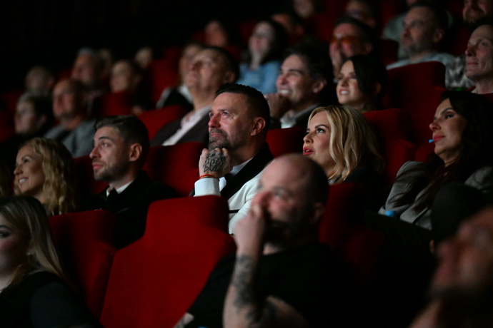 Tomáš Řepka byl po promítání plný emocí.