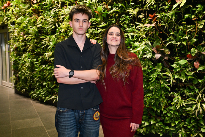 Libuše Vojtková se synem Matyášem Vojtkem. 